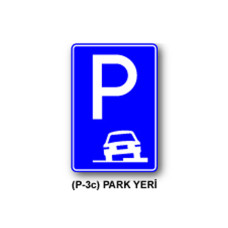 Durma ve Parketme İşaretleri,P-3c