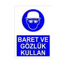 BARET VE GÖZLÜK KULLAN,010